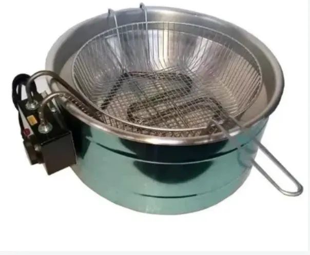 Fritadeira Tacho 3,5L Equipe Inox 220V - Foto 4