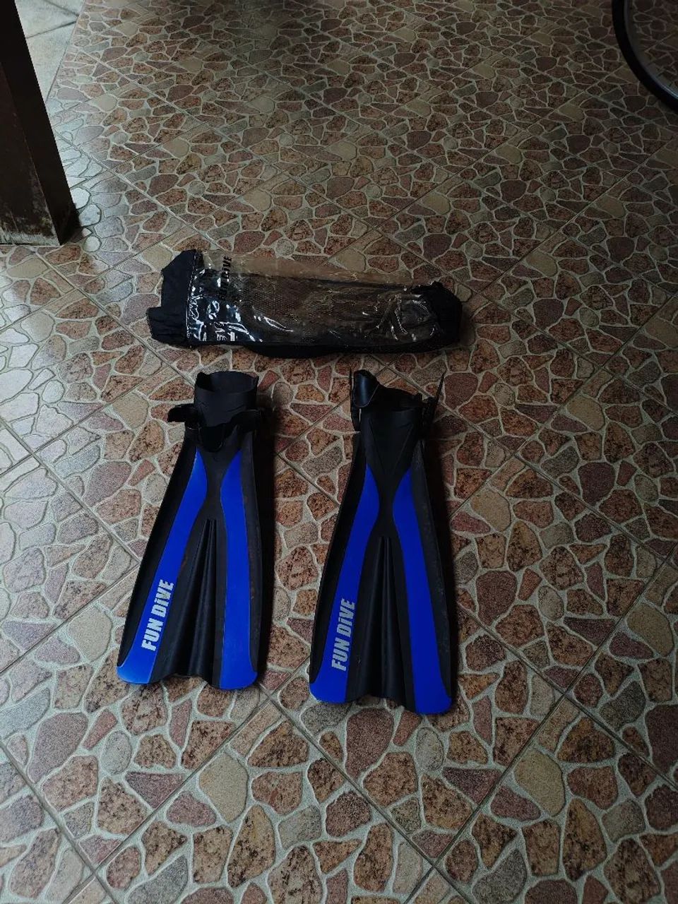 Nadadeira pé de pato