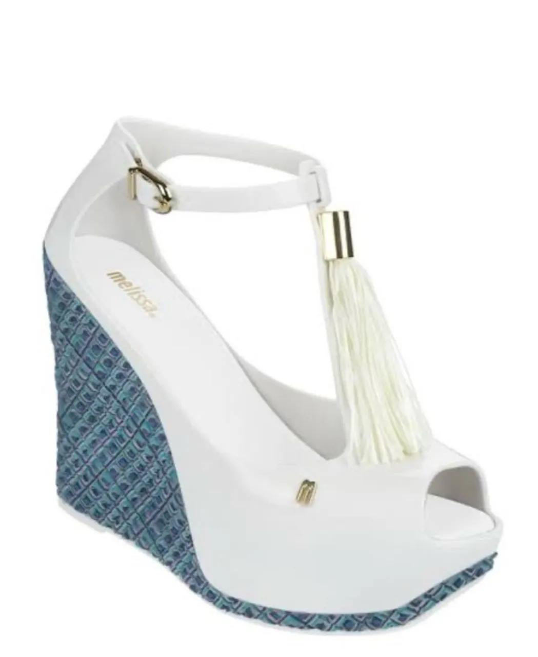 Sandália Melissa Wedge Tassel - Elegância e Conforto!