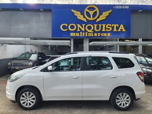 Chevrolet Spin LTZ 1.8 - 2018 - Impecável  - Baixa KM - Foto 5