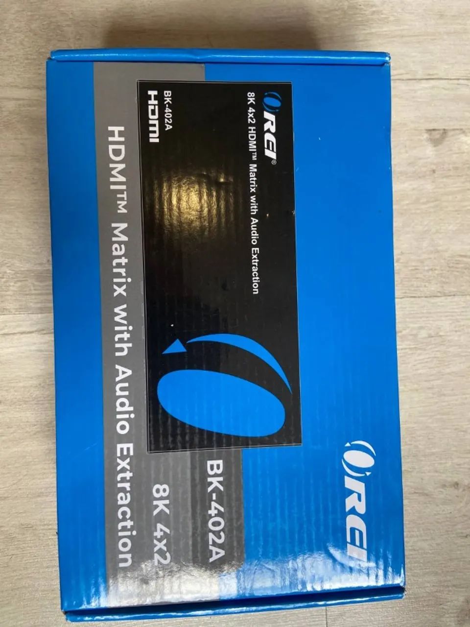 Matrix HDMI 2.1 4x2 BK-402A 8K 60Hz / 4K 120Hz c/ eARC - Novo