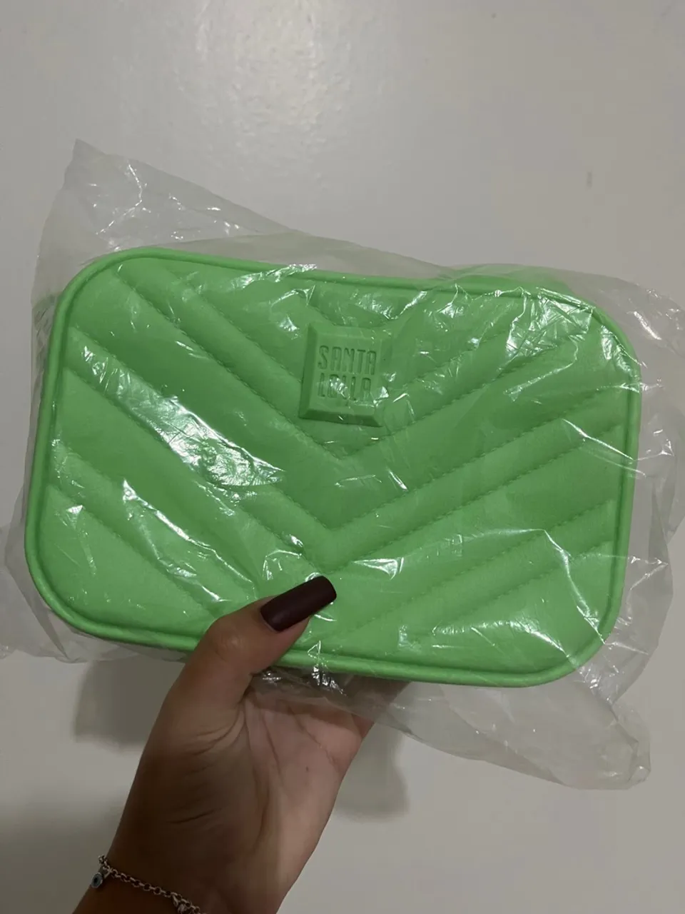 Bolsa Santa Lolla Verde Neon