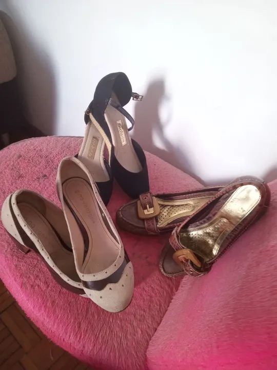 Sapatos de salto e anabella - Foto 2