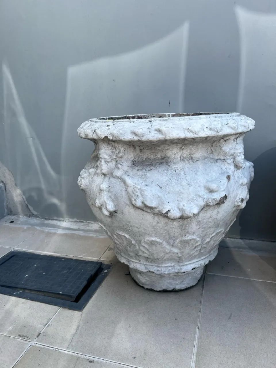 Vaso de planta de cimento histórico (mais de 30 anos) - Foto 3