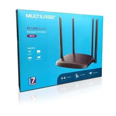 Roteador Wireless Multilaser AC1200 Gigabit
