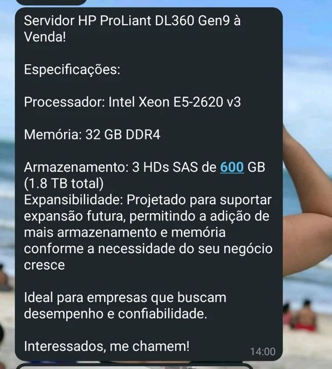 Servidor HP Proliant DL360 Geração 9 - Foto 4