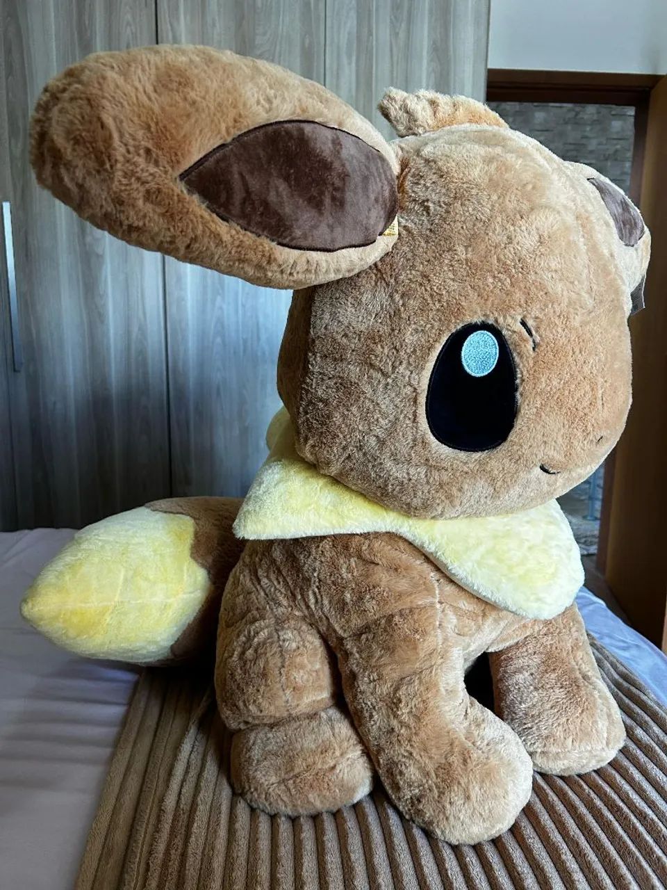  Eevee De Pelúcia Gigante 80cm - Foto 3