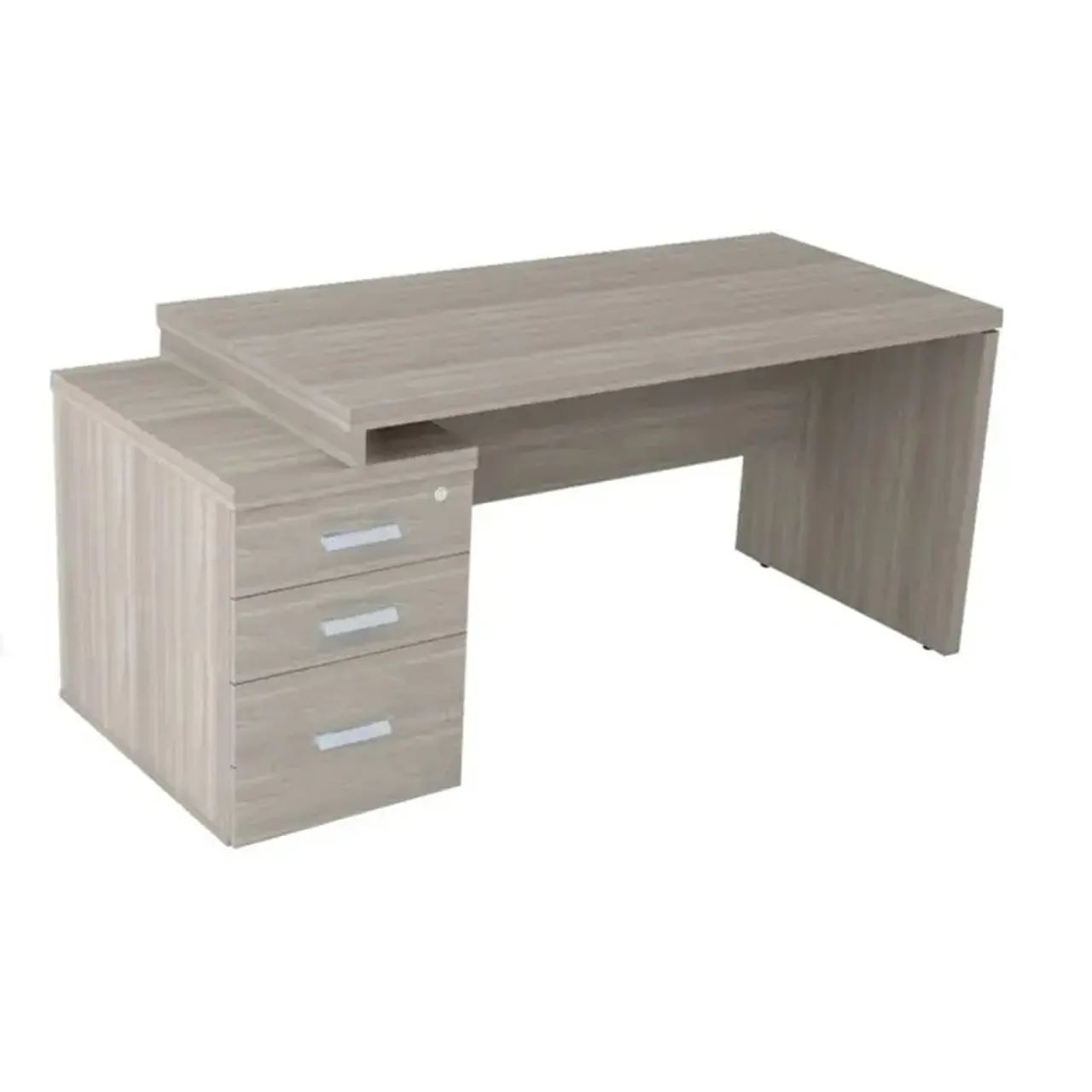 Mesa Pedestal Reta (03 Gav.) - 1,50X0,70M Prima - Foto 3