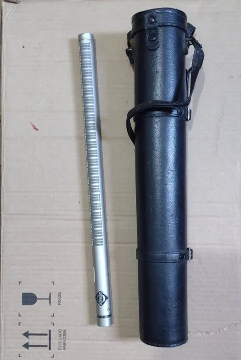 Microfone Hipercardióide Neumann KMR82i + Blimp completo Sennheiser MZW70-1