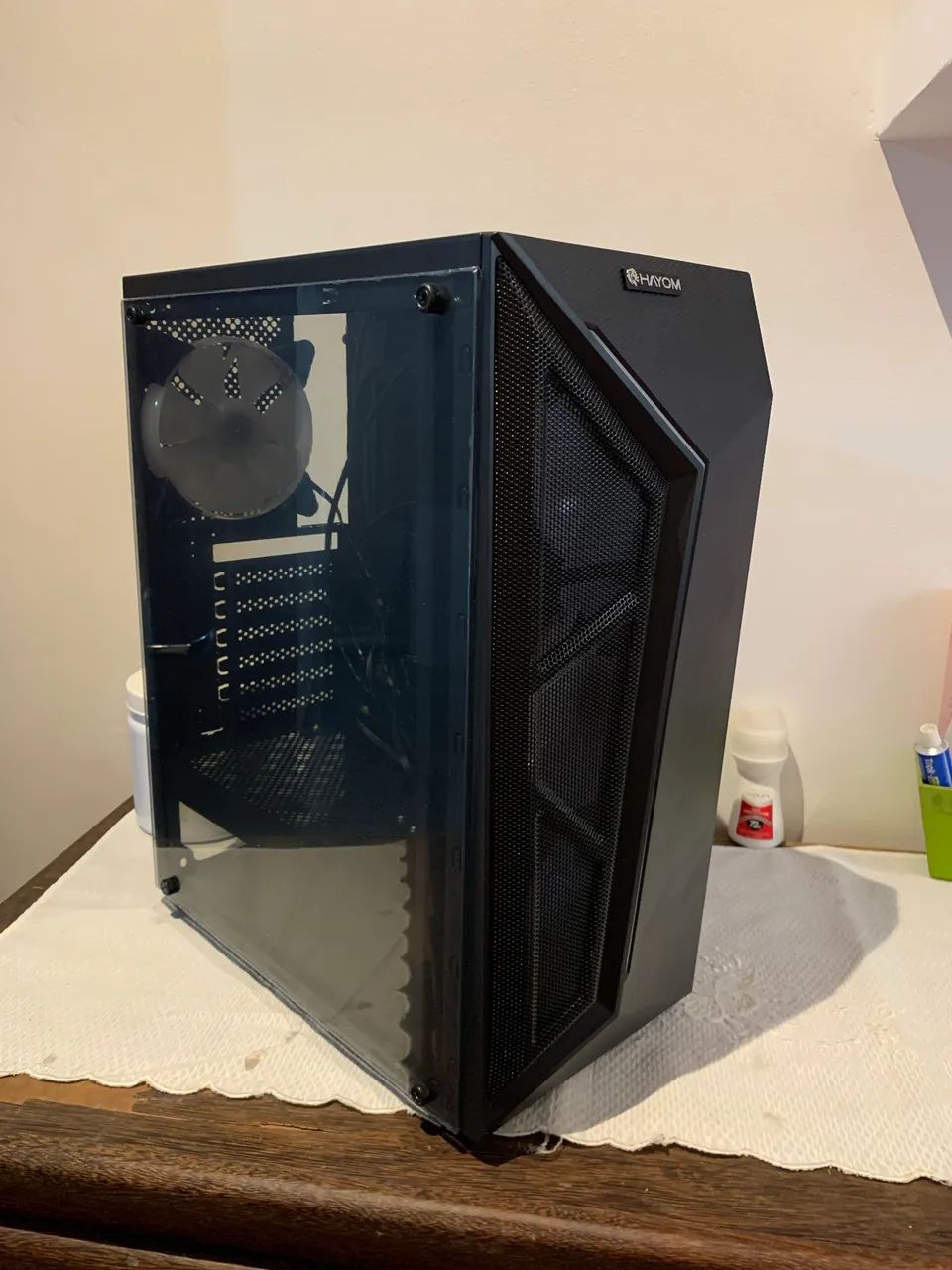 Gaming case with 4 fans64363328803075121