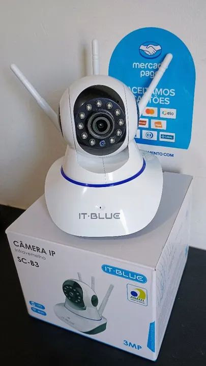 Câmera IP Wi-Fi com monitoramento pelo celular/ SUPER PROMOÇÃO 