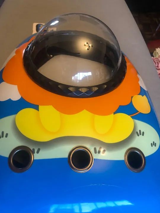 Mochilas tipo astronauta para carregar gato (nova, sem uso)