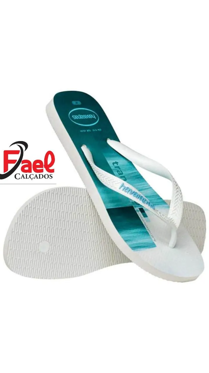 Chinelos Havaianas top surfer branco- Conforto e Estilo