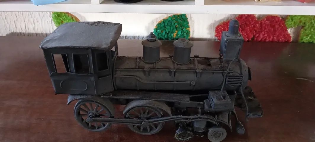 Locomotiva de metal - Foto 2
