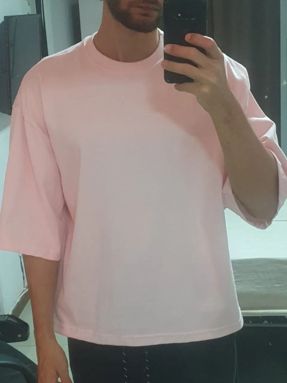 kit 4 camisetas oversized boxy m e p  - Foto 4