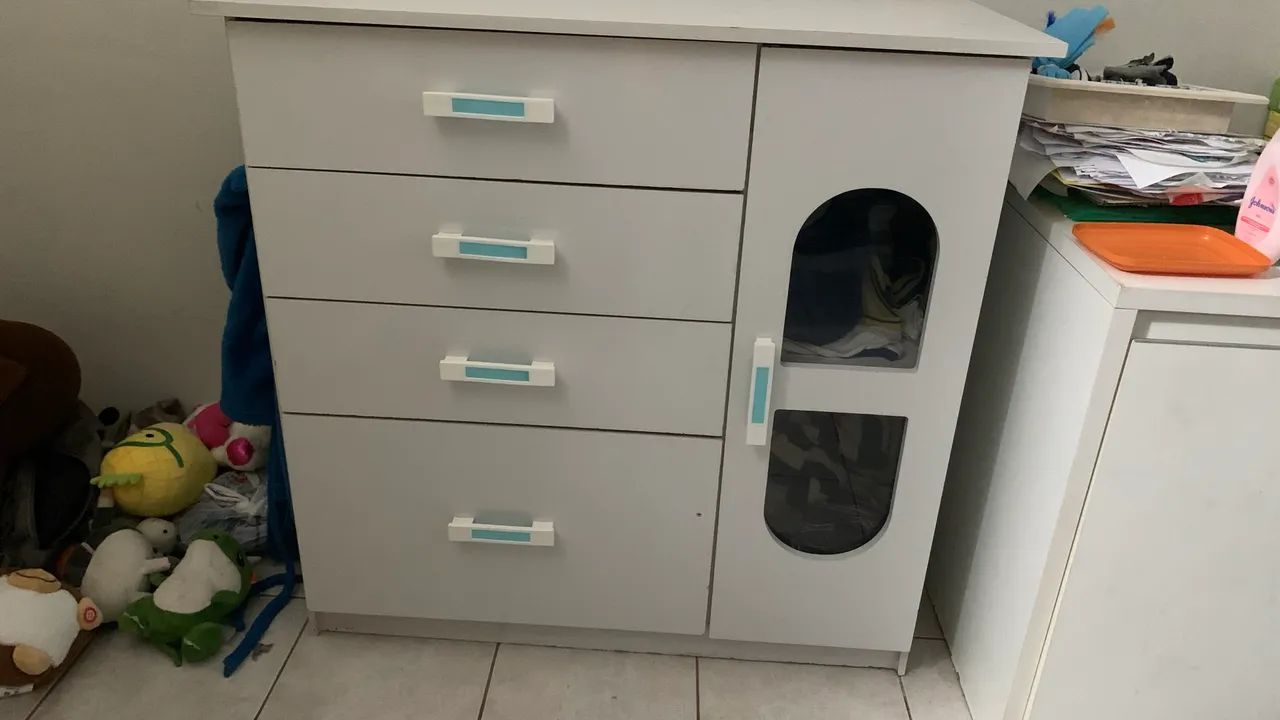Comoda Infantil branca  - Foto 2
