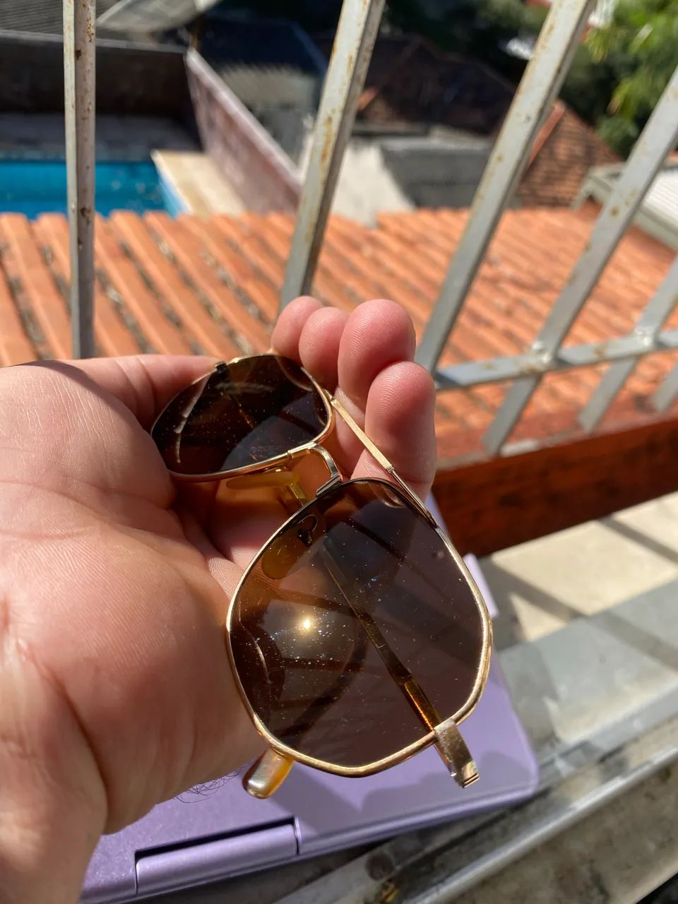 Óculos ouro  - Foto 3