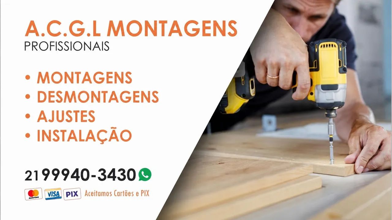 MONTADOR DE MOVEIS PROFISSIONAL 