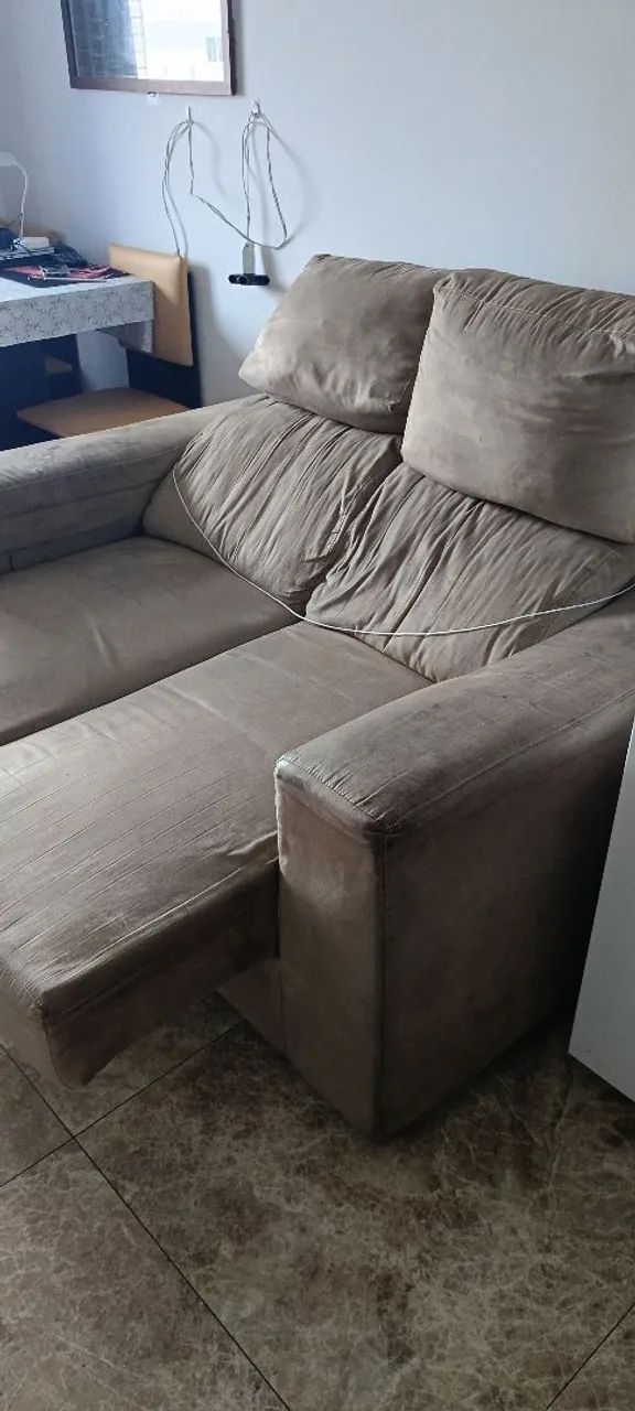 Vendo sofá cama 2 lugares  - Foto 4