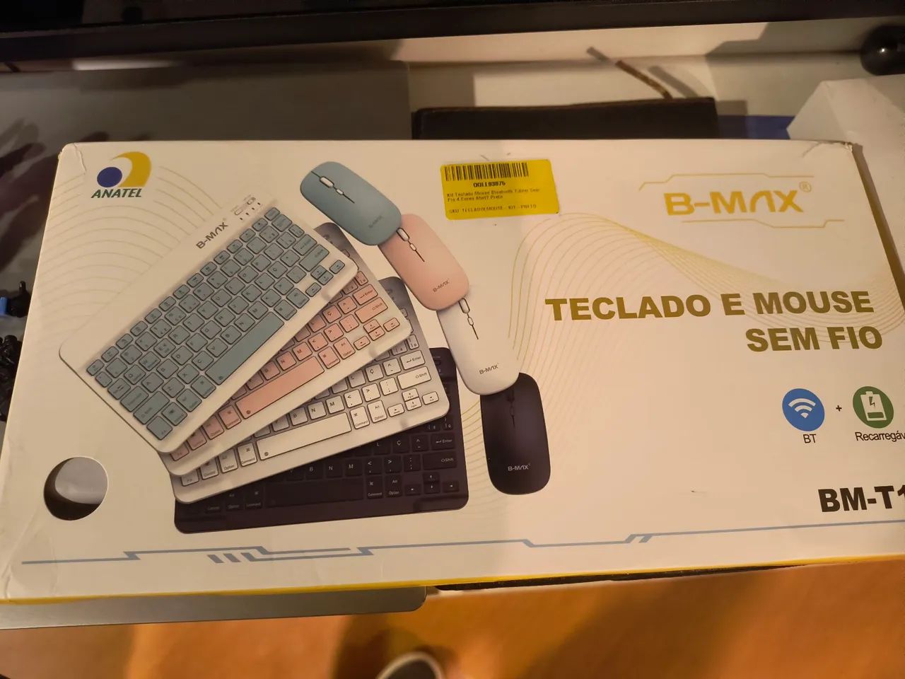 Teclado e Mouse Bluetooth 