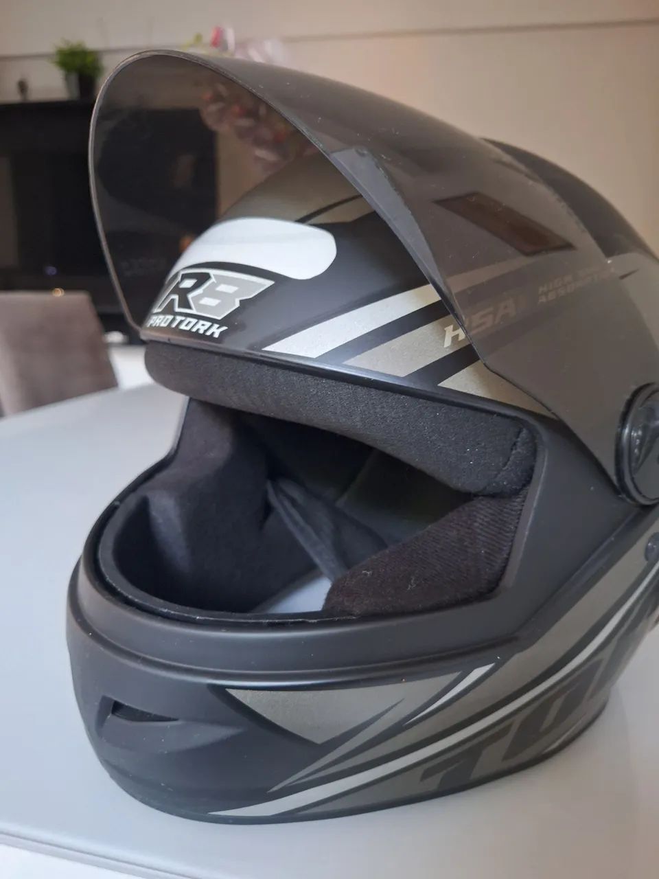Vendo capacete R8 PROTORK - Foto 4