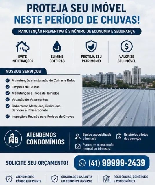  Telhado e Calhas  - Foto 3