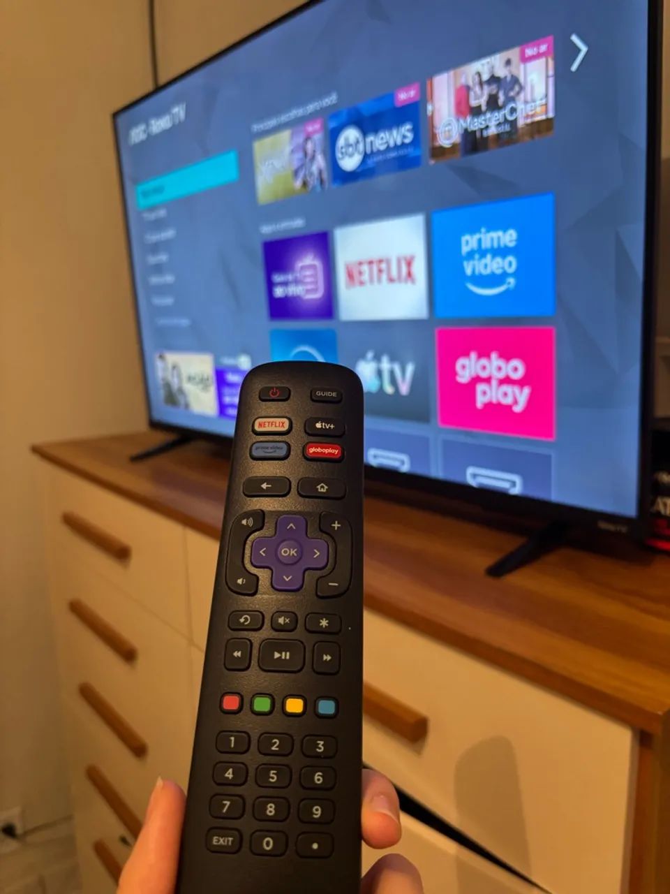 Tv Smart Roku - AOC 43 polegadas  - Foto 2