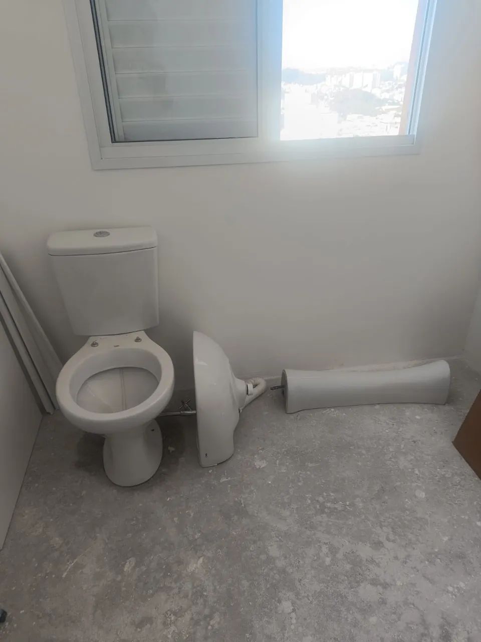 Vaso sanitário e lavabo 