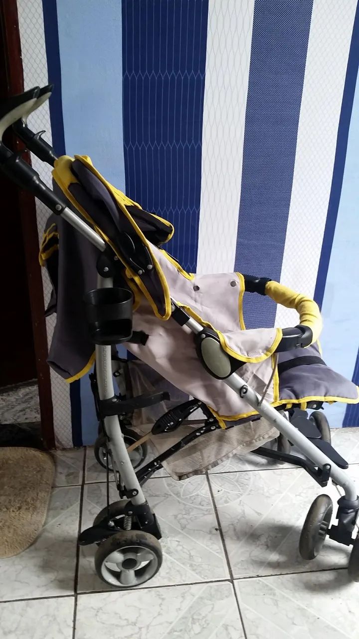Carrinho de bebê galzerano unisex  - Foto 3