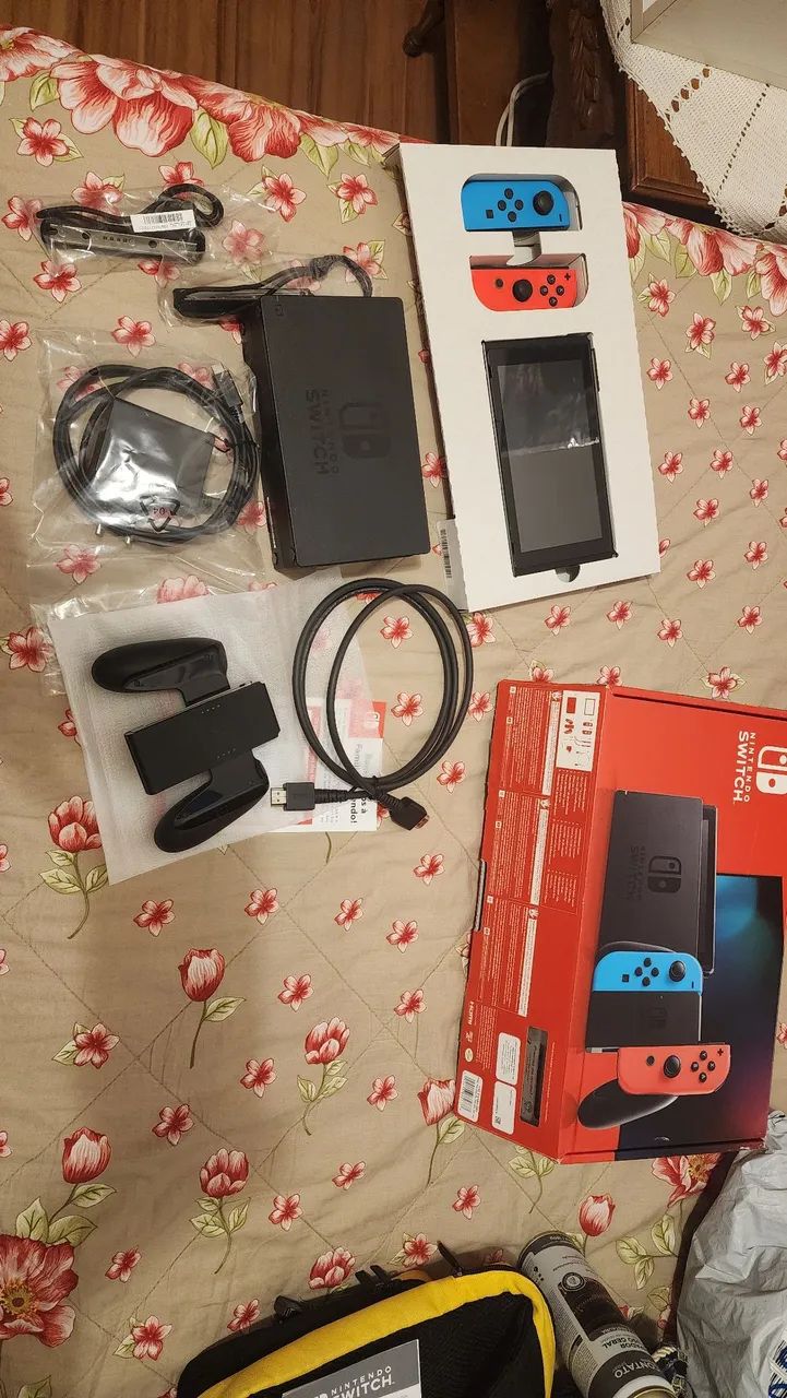 Nintendo switch V2 32GB Bloqueado na caixa  - Foto 4