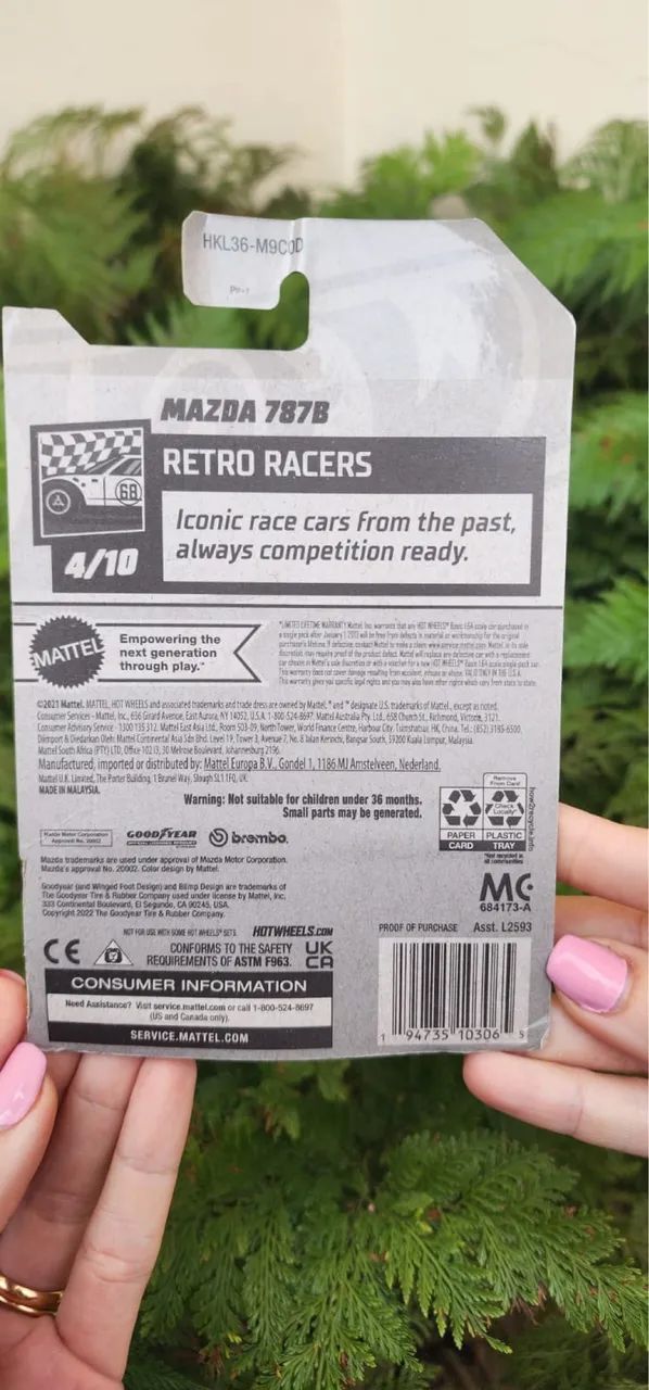 Hot wheels mazda 787b preto dollar general  - Foto 3