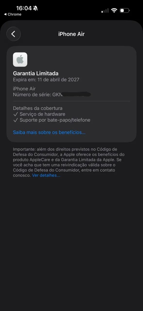 Iphone 17 Air - Garantia: 11/04 - Foto 3