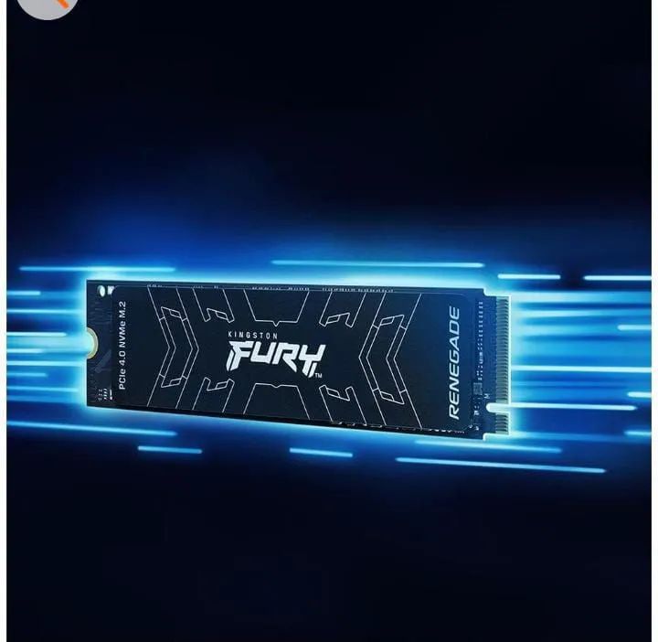 SSD Kingston Fury Renegade, 1TB, M.2 2280 PCIe 4.0 x4, NVMe, Leitura 7300 MB 6000 gravaçao - Foto 3