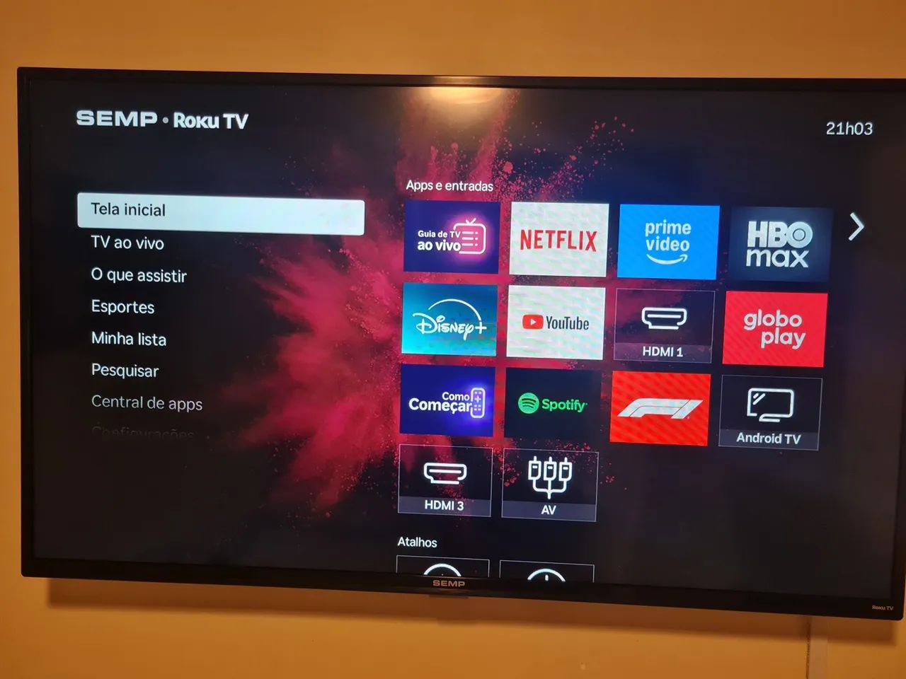 Smar TV semp 43"