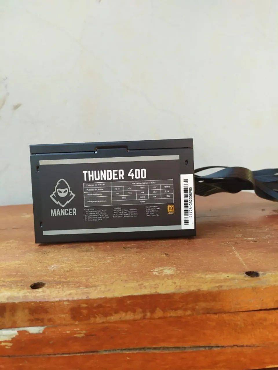Fonte 400W Mancer Thunder 80 Plus Bronze