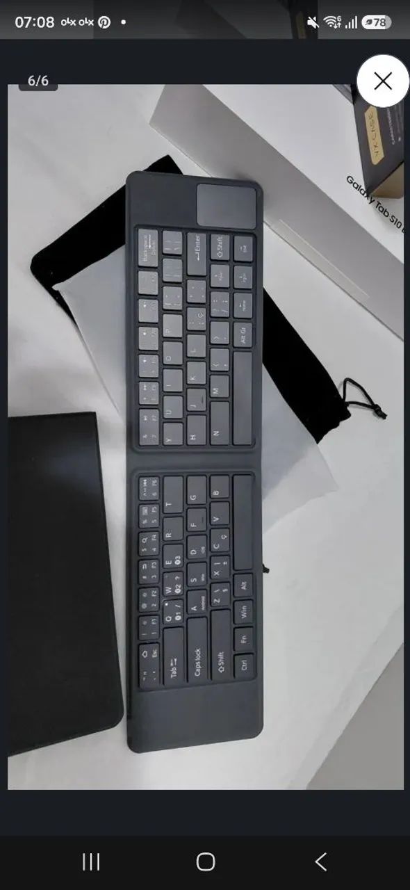 Teclado para tablet e celulares - Foto 3