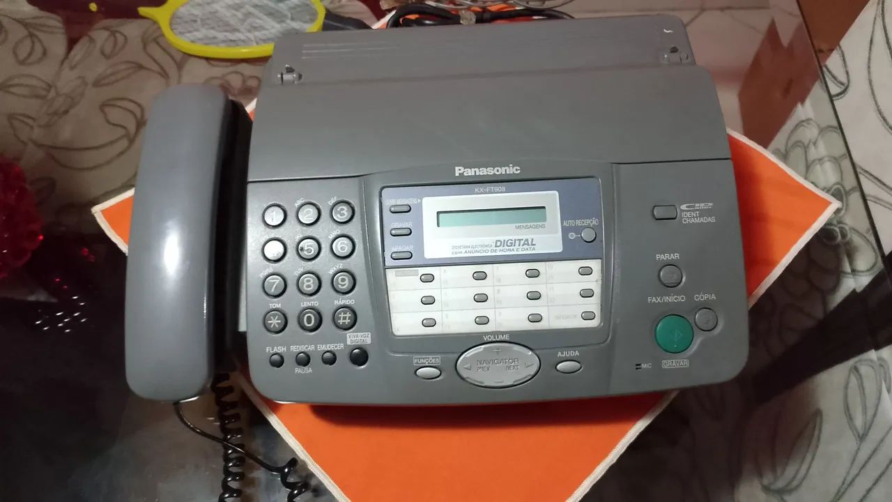 FAX C SECRETARIA ELETRÔNICA FUNC PERFEITAMENTE 