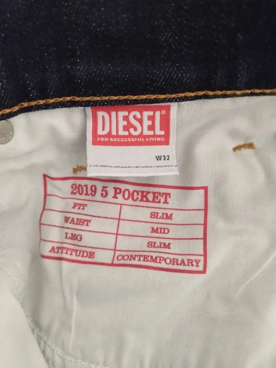 Calça Jeans Diesel 2019 D-Struk Tam. 32/32 - Foto 5
