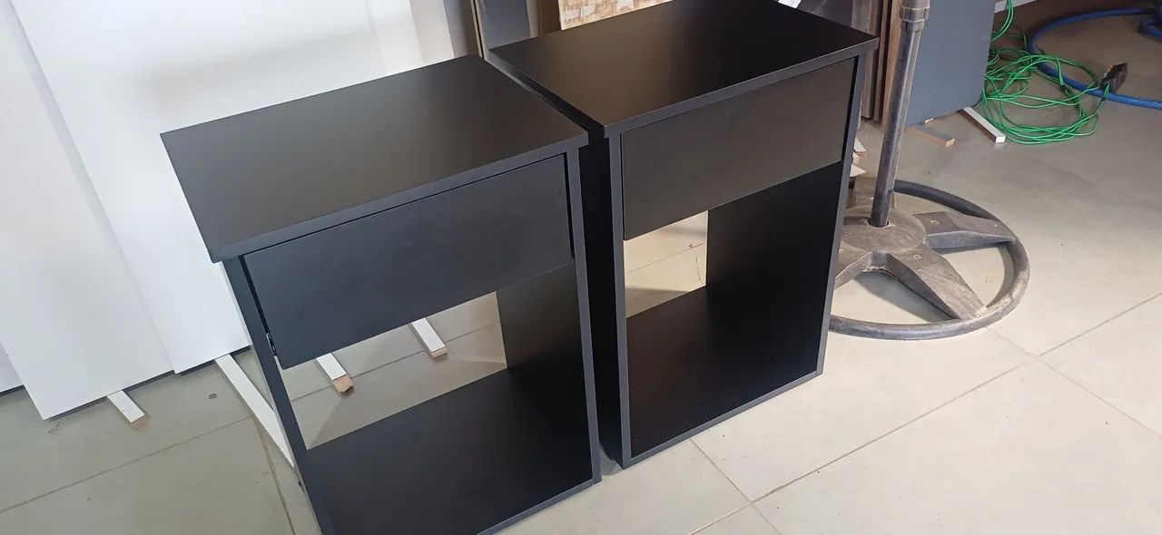 Criado mudo PRETO em mdf  - Foto 5