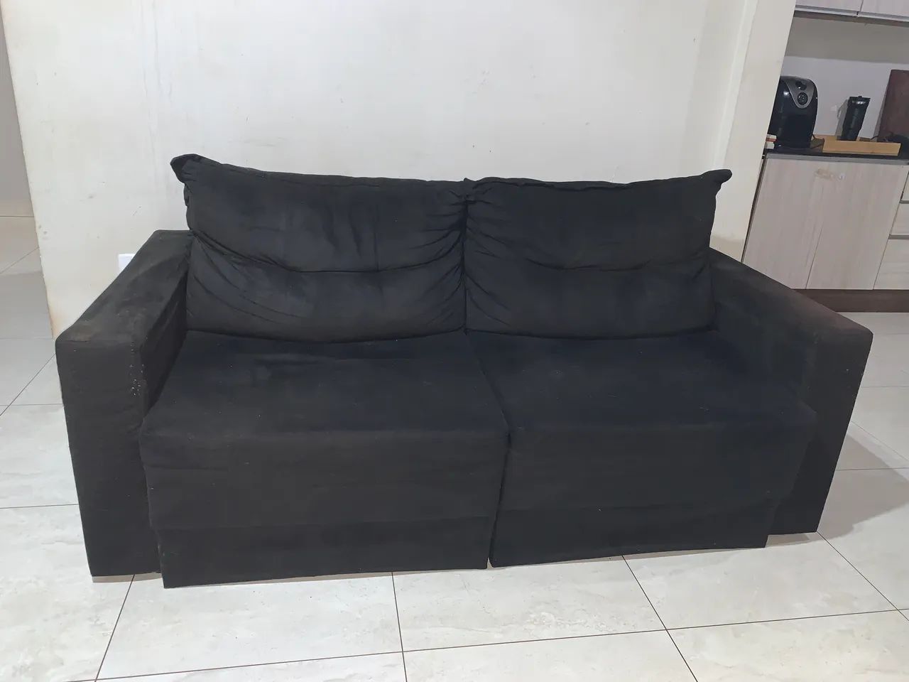 Sofá retrátil 2 lugares 