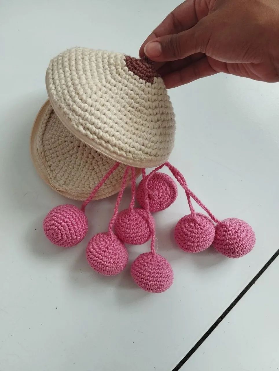 Mama didática em crochê  - Foto 2
