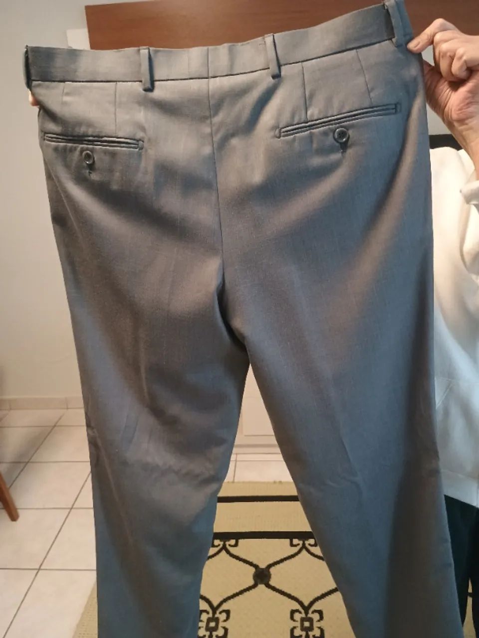 Paletó cinza marca Buckman (utilizado somente 1 vez) - Foto 4