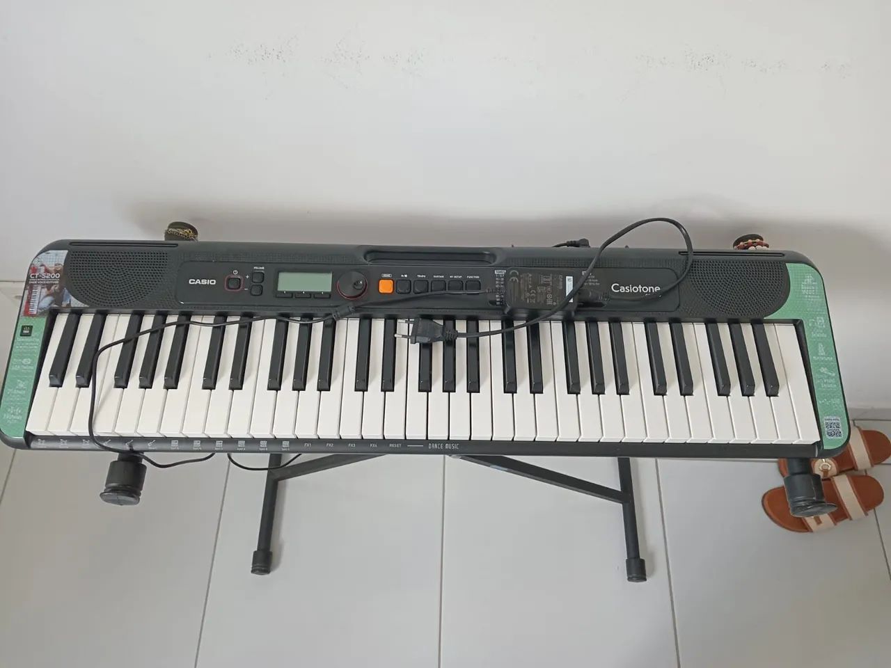 Teclado cassio - Instrumentos musicais - Sandra Cavalcante