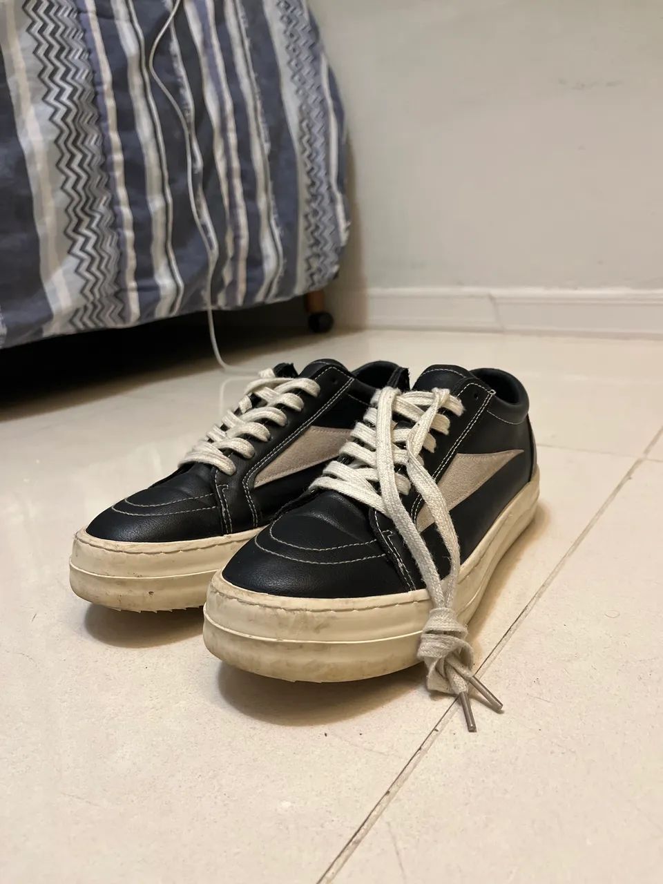 Rick Owens Vans Couro