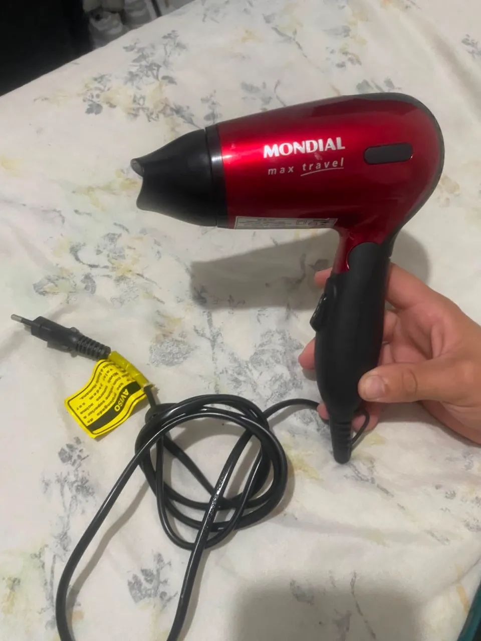 Secador mondial mini 1200w  - Foto 4