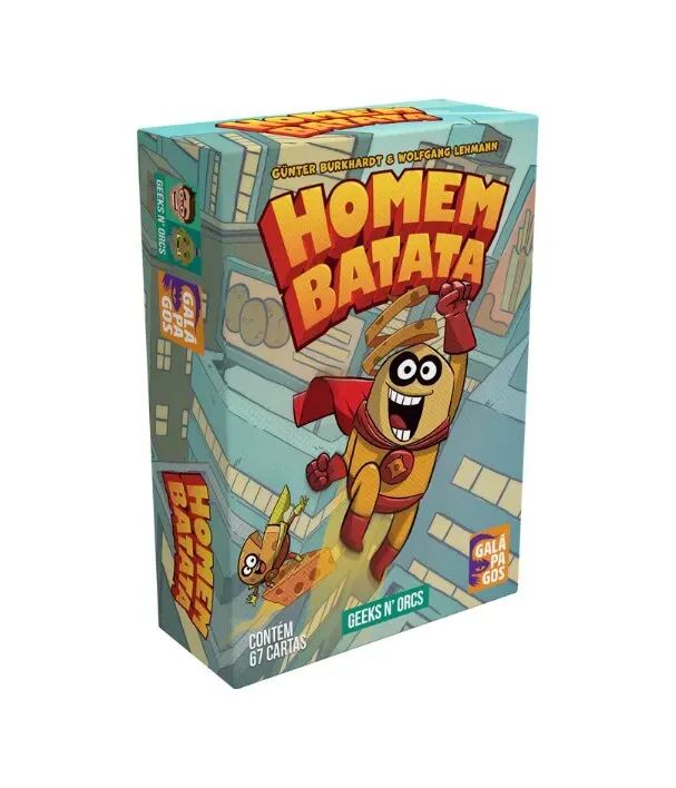 Homem Batata - jogo de tabuleiro lacrado Galápagos