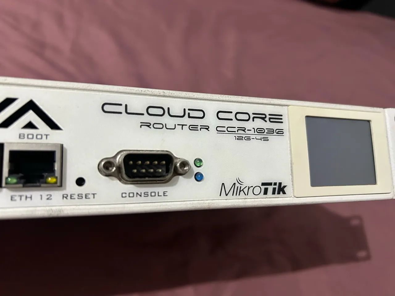 Roteador Mikrotik Cloud Core Ccr1036-12g-4s - Alta Performance 