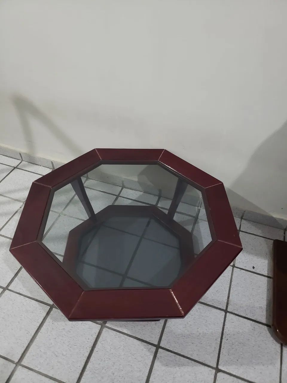 Mesa de Centro de vidro p/ sala