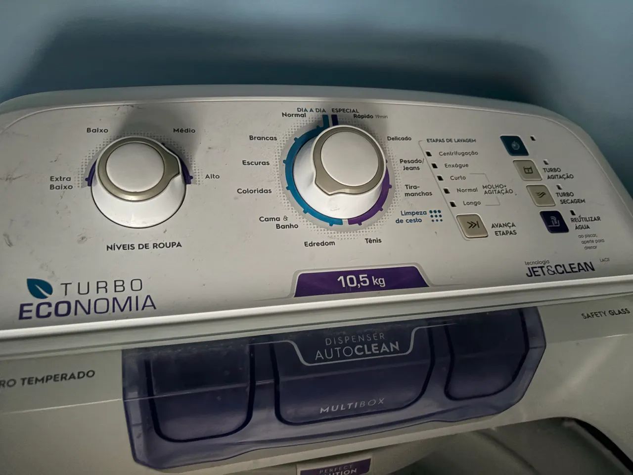   Máquina de Lavar Electrolux 10,5kg - Turbo Economia - Ótimo Estado - Preço: R$ 750