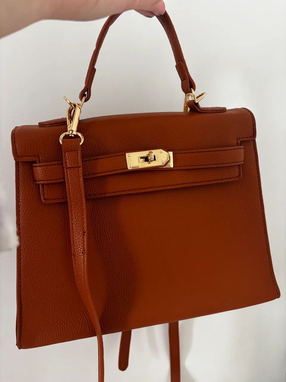 Bolsa média marrom